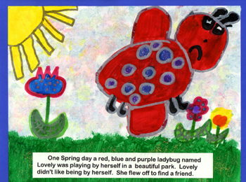 Lovely Ladybug Finds A Friend