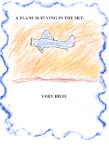 A Plane is Flying in the Sky