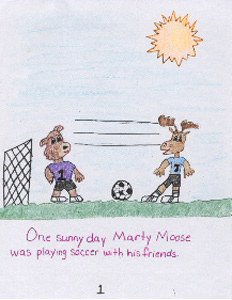 Marty Moose Goes to Camp