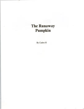 The Runaway Pumpkin