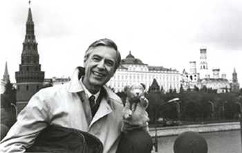 Mister Rogers in Moscow, Russia