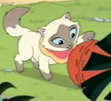 screenshot of Sagwa from the TV program