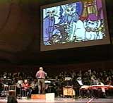 screenshot of the concert