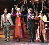 screenshot of the end of the concert