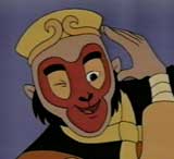 screenshot from the TV program of Sagwa
