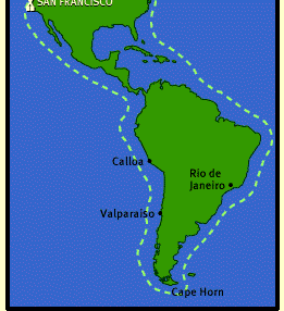 A Map Around Cape Horn