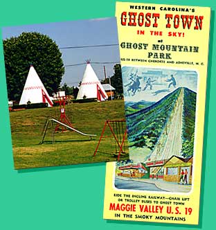 Ghost Town flyer and picture.