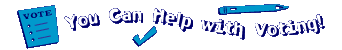 You Can Help with Voting!
