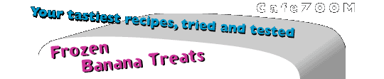 Frozen Banana Treats