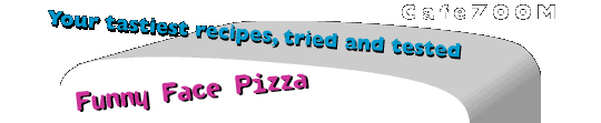 Funny Face Pizza