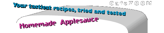 Homemade Applesauce