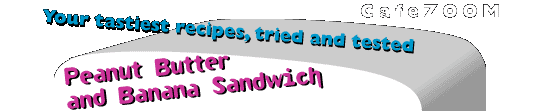 Peanut Butter and Banana Sandwich