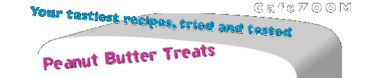 Peanut Butter Treats