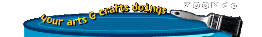 your arts and crafts doings