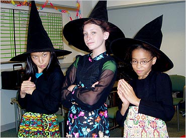 Shing, Cara and Maya - don't mess with these witches!