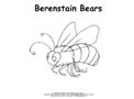 Berenstain Bears Bumblebee Coloring Page