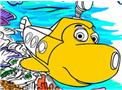 Olly's Coloring Page Game