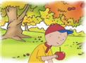 Caillou Goes Apple Picking