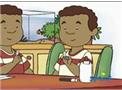 Caillou's Puppet Show