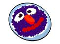 Grover's Funny Fruit Face