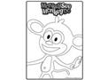 Monkey See Monkey Do Coloring Page