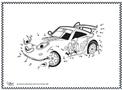 Dragga Connect the Dots Coloring Page