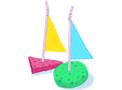 Sponge Sailboat