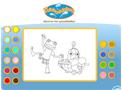 Tubb and Amelia Coloring Game