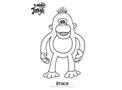 Bruce Coloring Page