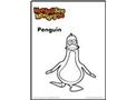 Penguin Coloring Page