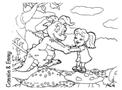 Cassie & Emmy Coloring Page
