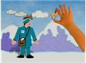 Mr. Mailman visits Colorado