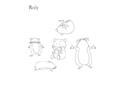 Roly Coloring Page
