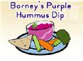 Barney's Purple Hummus Dip