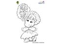 Baby Bop Princess Coloring Page