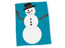 Circle Snowman