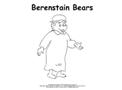 Mama Bear Coloring Page